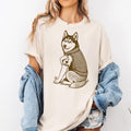 Siberian Husky "I Love Mom" Tattoo Shirt