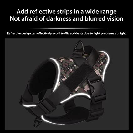 Tactical K9 Harness - Minimalist - Red