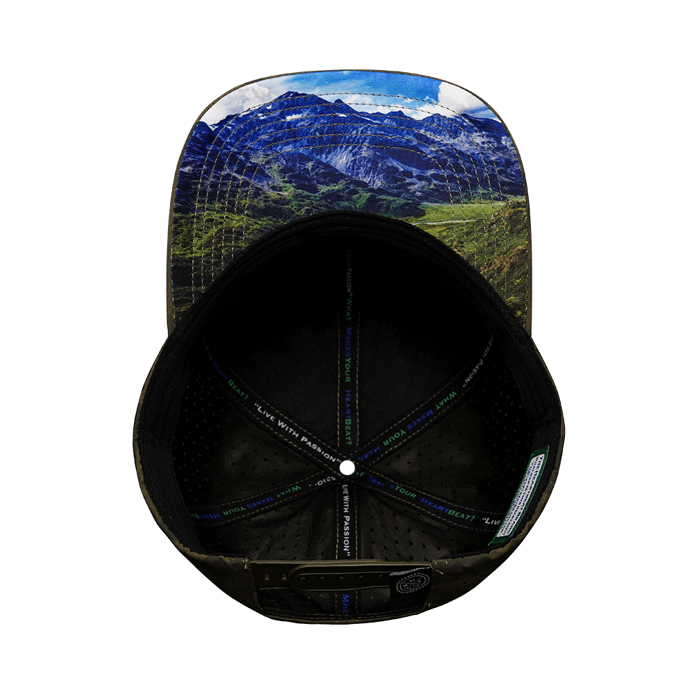 Hunting Hat - Baseball Hat Fit - Soft Earth Camo - Laser Mesh